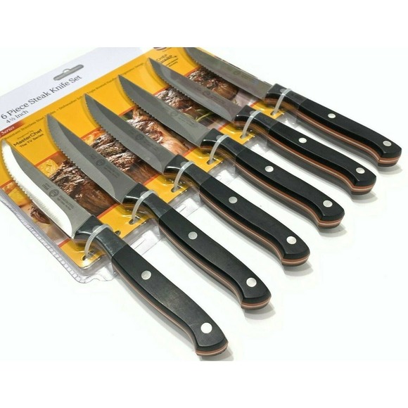 MasterCHEF Kitchen Masterchef 6 Piece Steak Knife Set 45 Sealed Poshmark